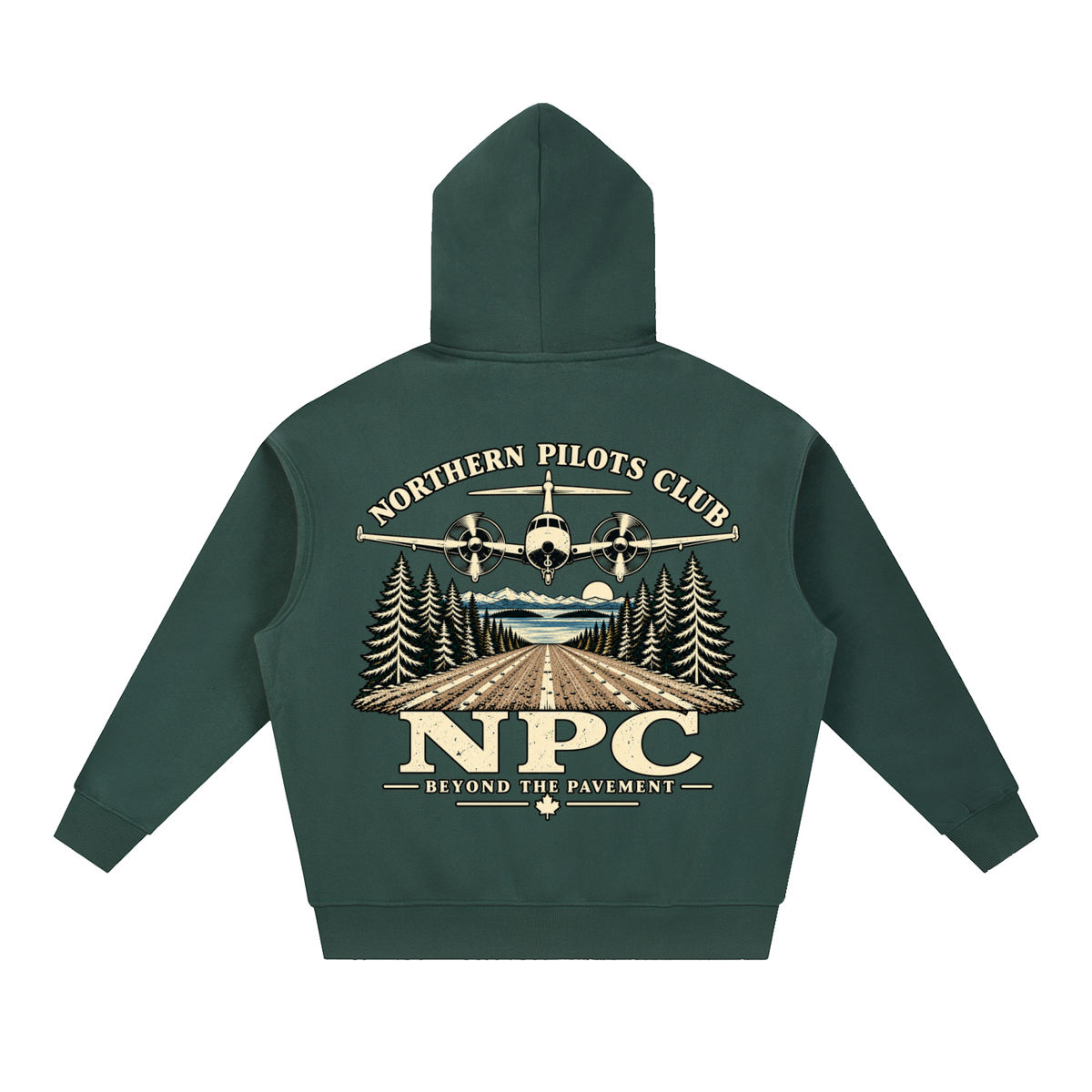 NPC - Essential Oversized Boxy Fit Fleece Hoodie