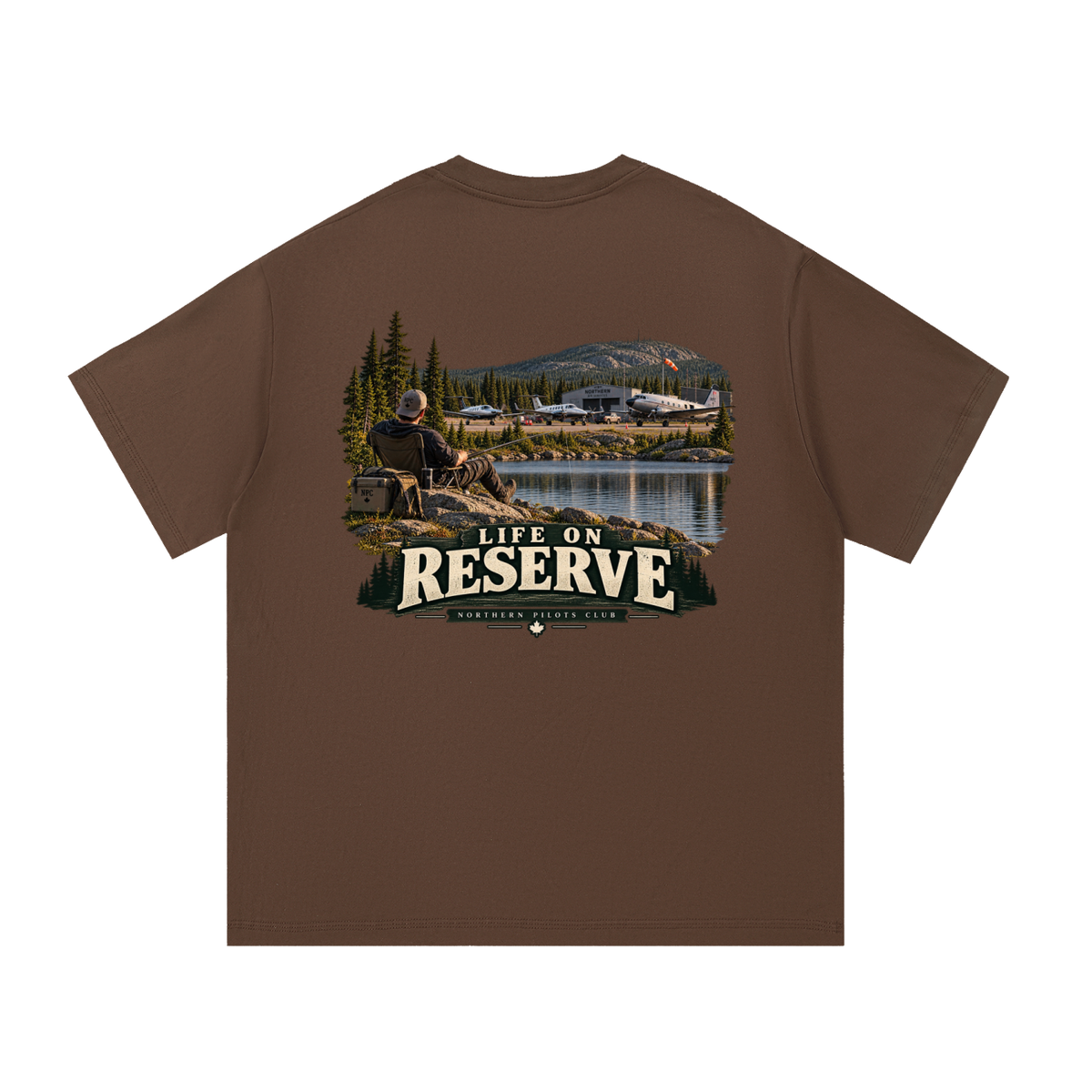 Life on Reserve - Essential Cotton T-Shirt