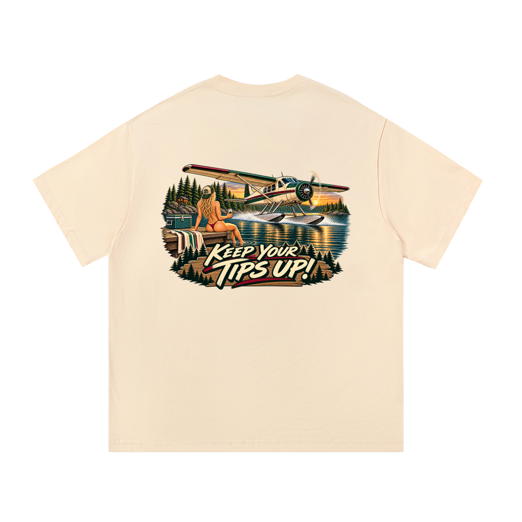 Tips Up - Essential Cotton T-Shirt