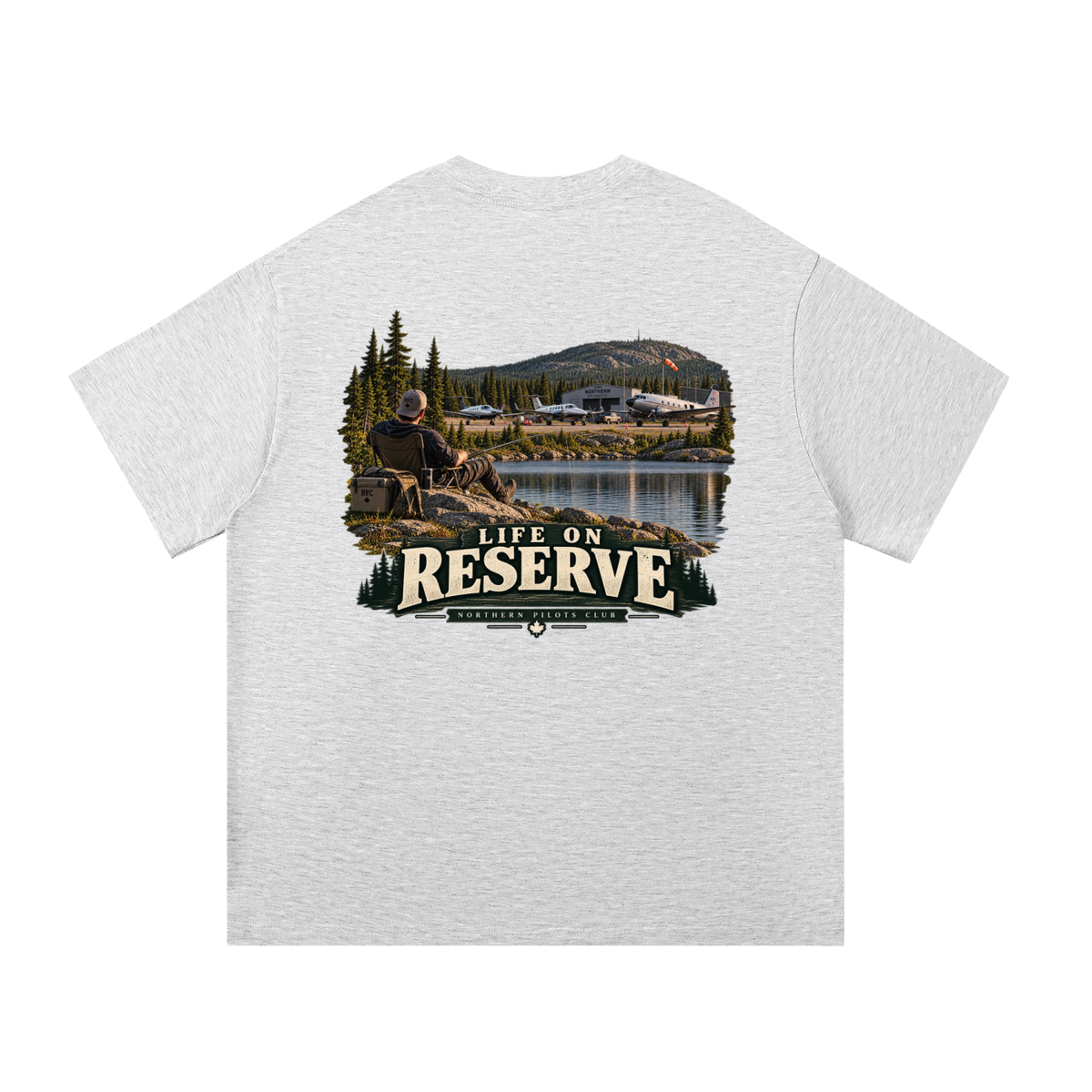 Life on Reserve - Essential Cotton T-Shirt