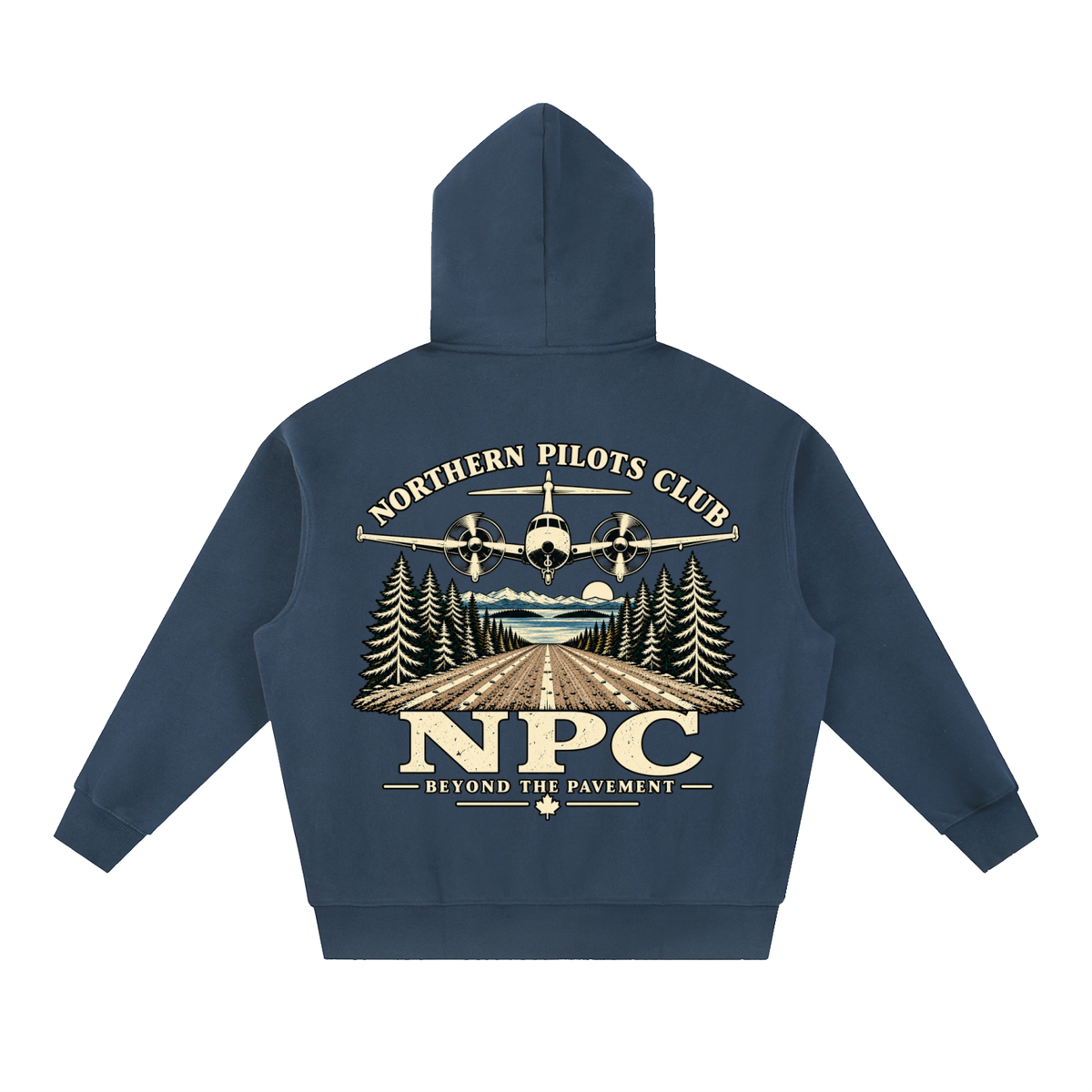 NPC - Essential Oversized Boxy Fit Fleece Hoodie