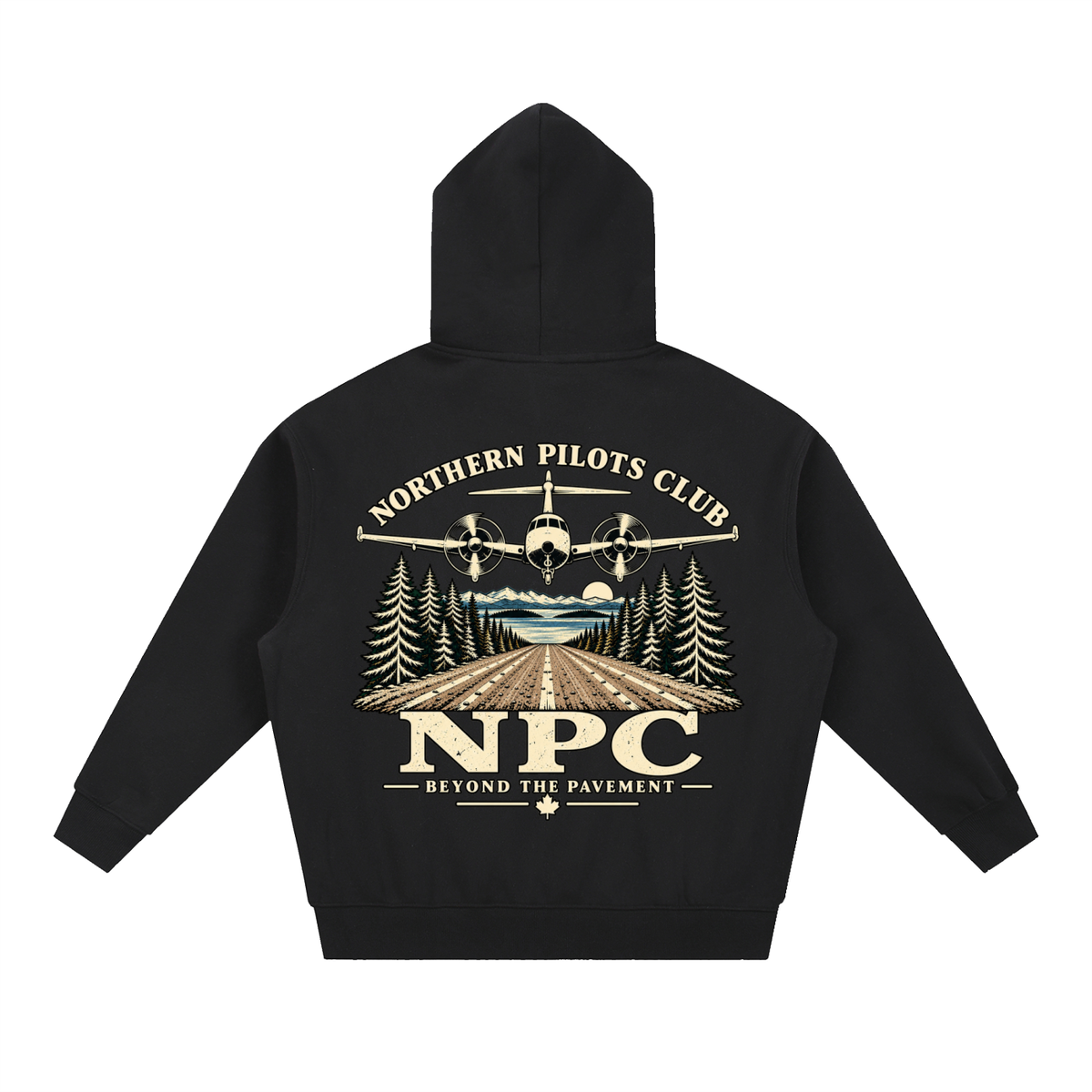 NPC - Essential Oversized Boxy Fit Fleece Hoodie