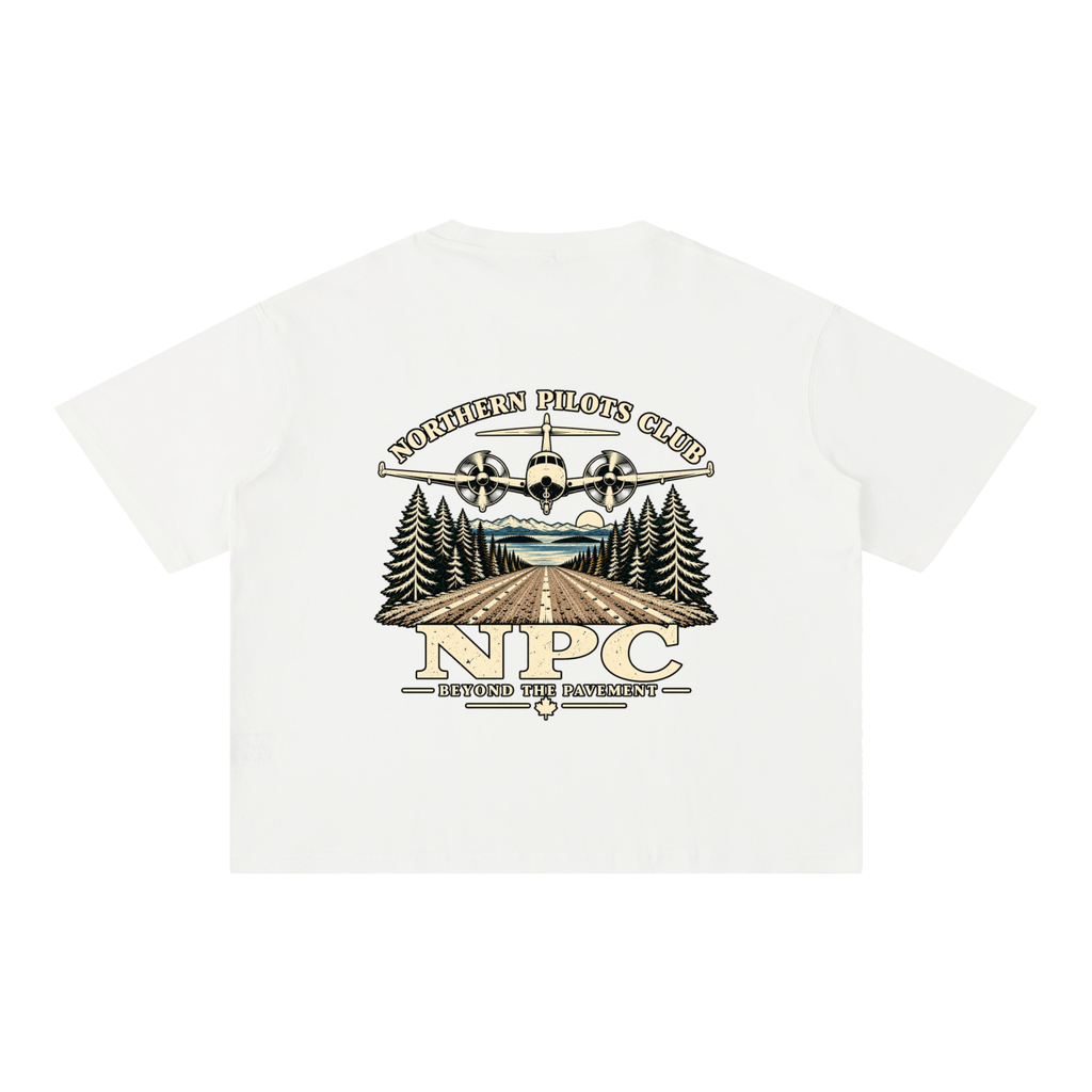 NPC - Mineral Wash Boxy Cotton T-Shirt