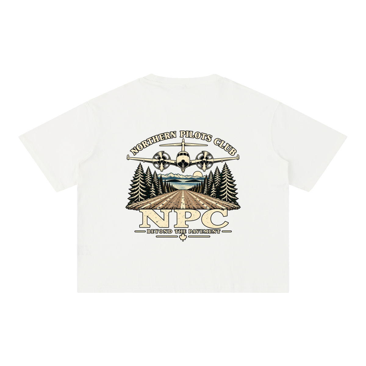 NPC - Mineral Wash Boxy Cotton T-Shirt