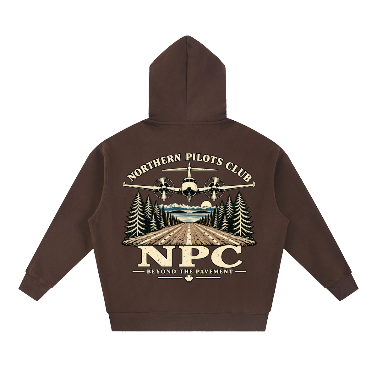 NPC - Essential Oversized Boxy Fit Fleece Hoodie