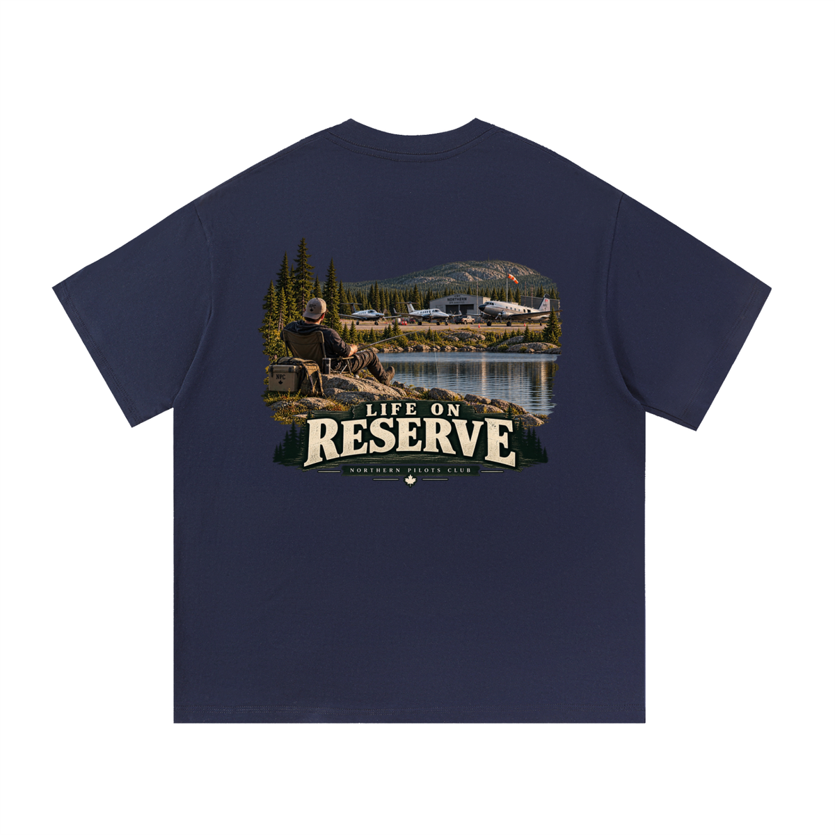 Life on Reserve - Essential Cotton T-Shirt