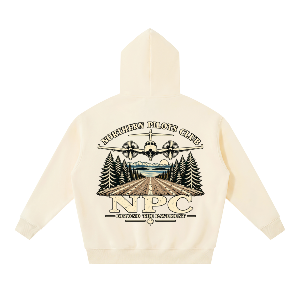 NPC - Essential Oversized Boxy Fit Fleece Hoodie