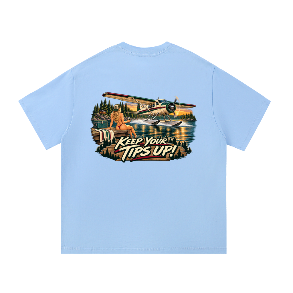 Tips Up - Essential Cotton T-Shirt