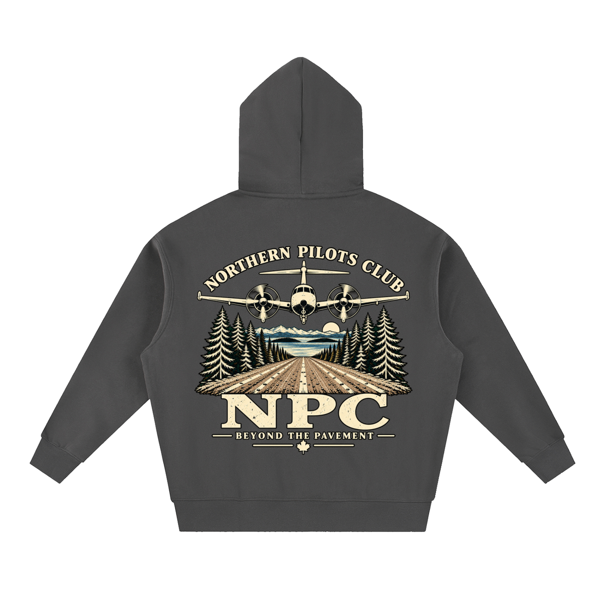 NPC - Essential Oversized Boxy Fit Fleece Hoodie