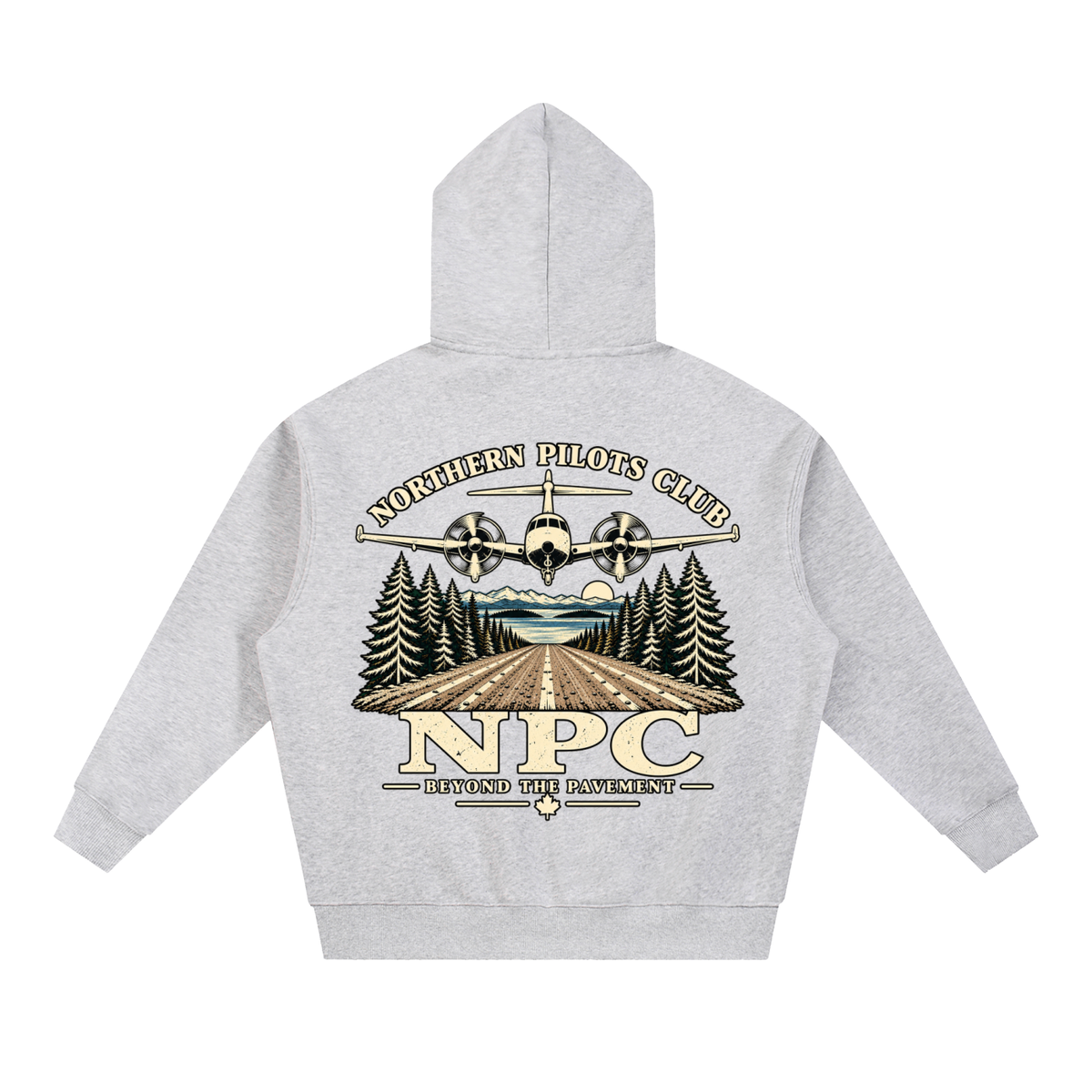 NPC - Essential Oversized Boxy Fit Fleece Hoodie