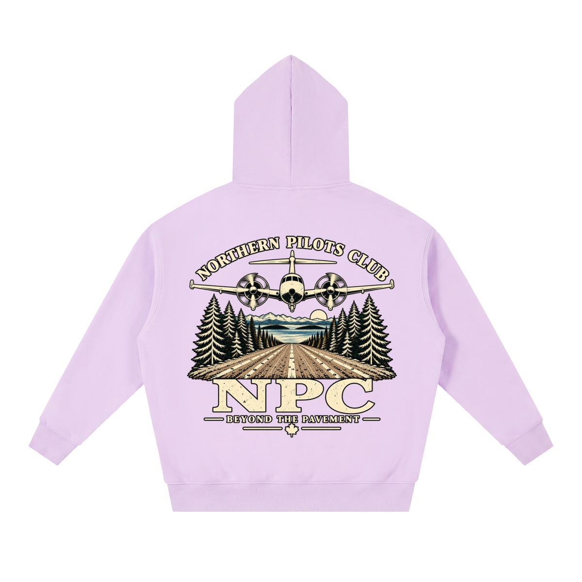 NPC - Essential Oversized Boxy Fit Fleece Hoodie