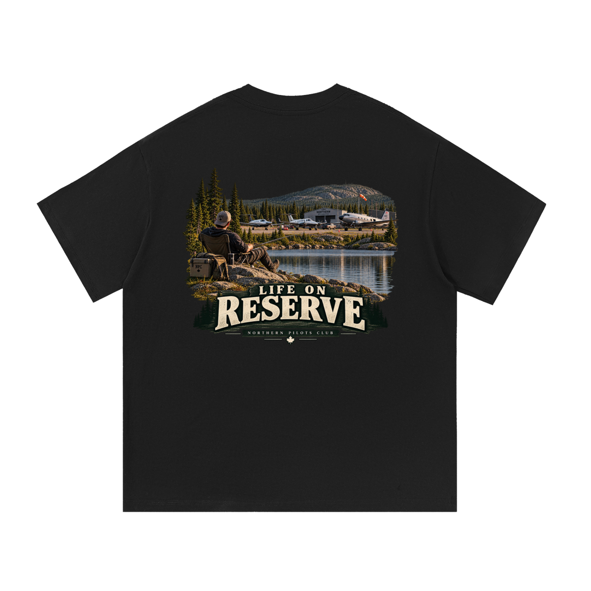 Life on Reserve - Essential Cotton T-Shirt