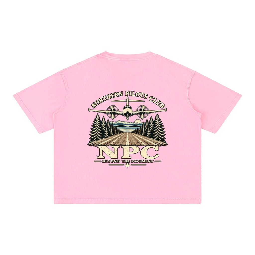 NPC - Mineral Wash Boxy Cotton T-Shirt