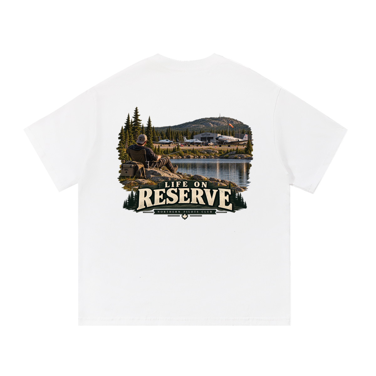Life on Reserve - Essential Cotton T-Shirt