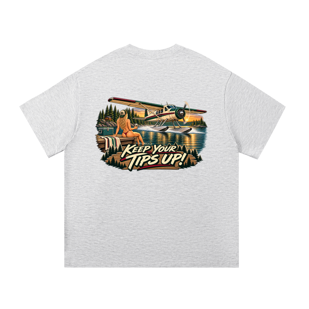 Tips Up - Essential Cotton T-Shirt